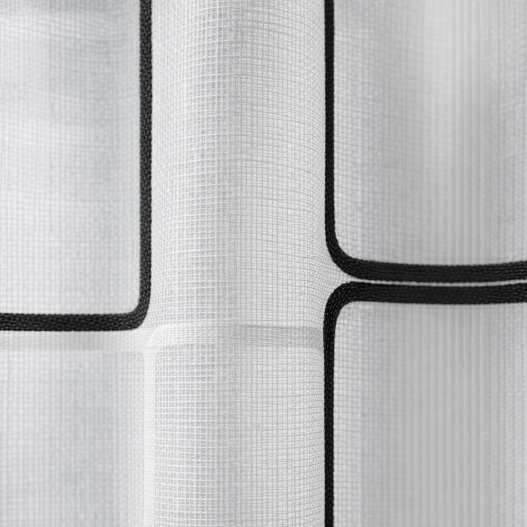 Rideau de douche transparent