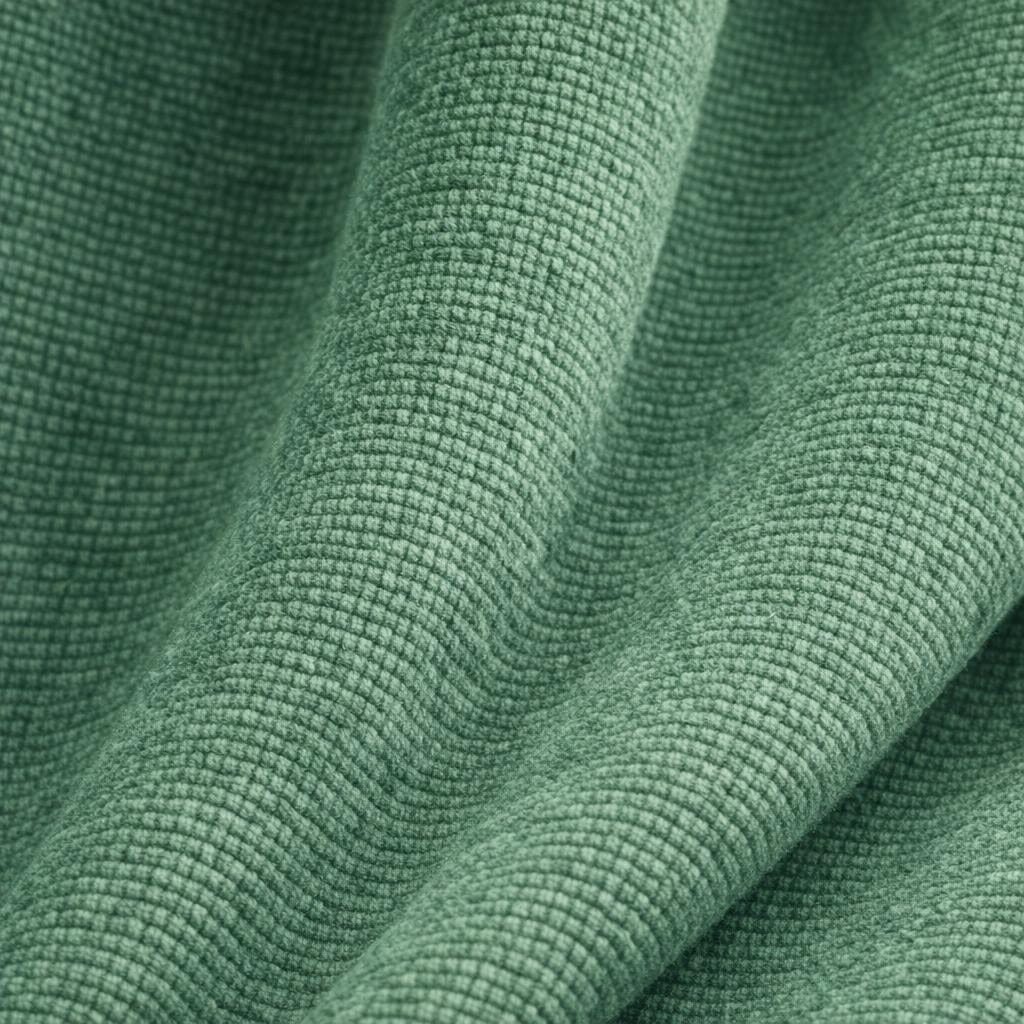 Rideau en velours vert