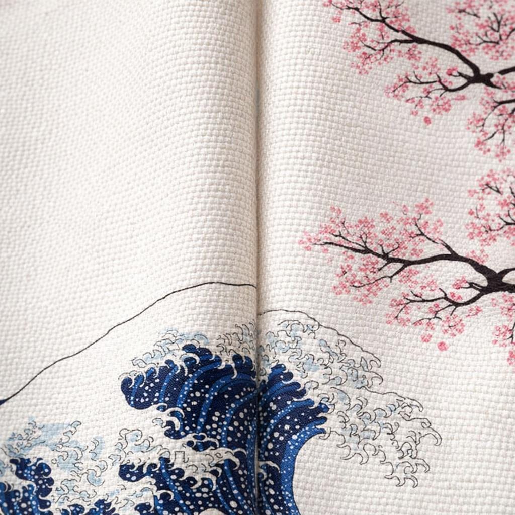 Rideau japonais noren