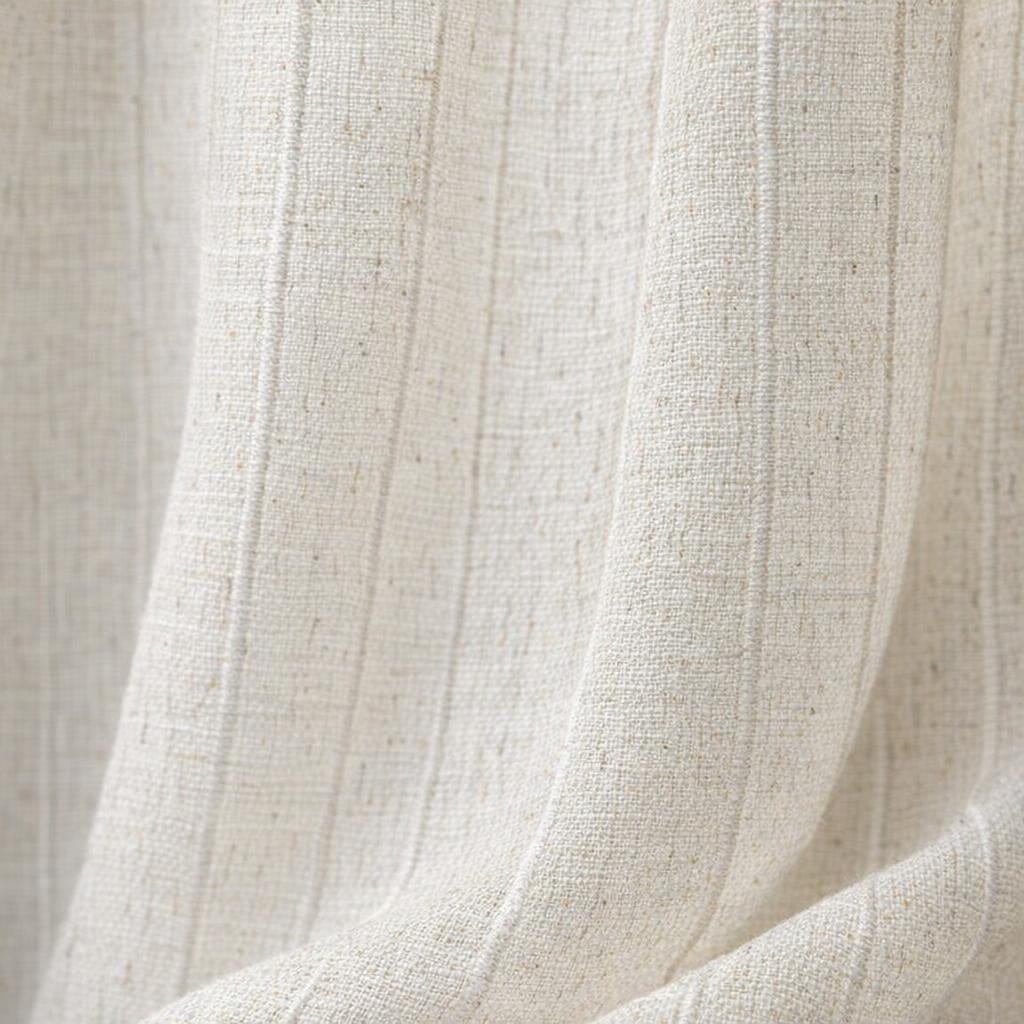 Rideau lin baie vitrée