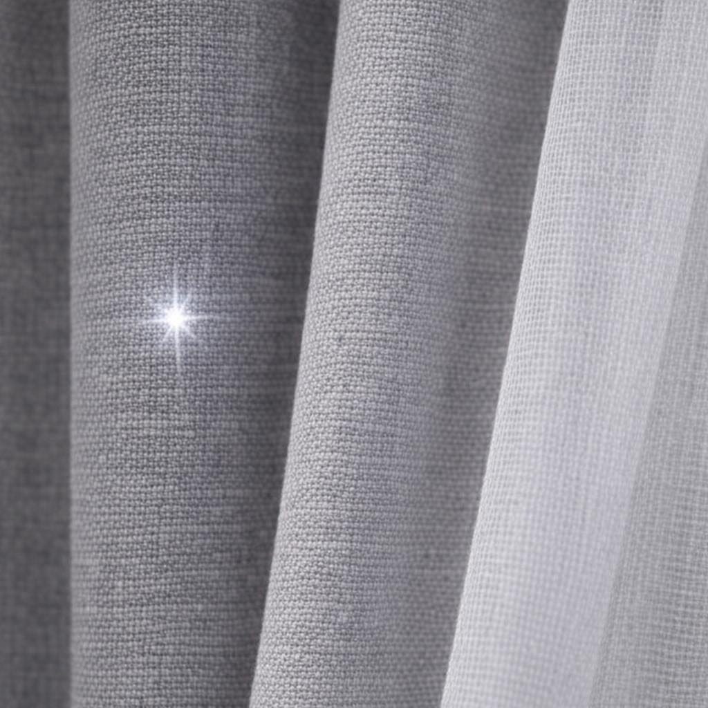 Rideau occultant et voilage sur meme tringle