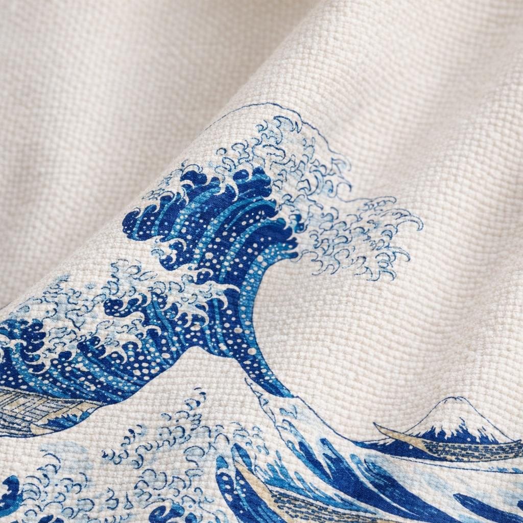 Rideau traditionnel japonais