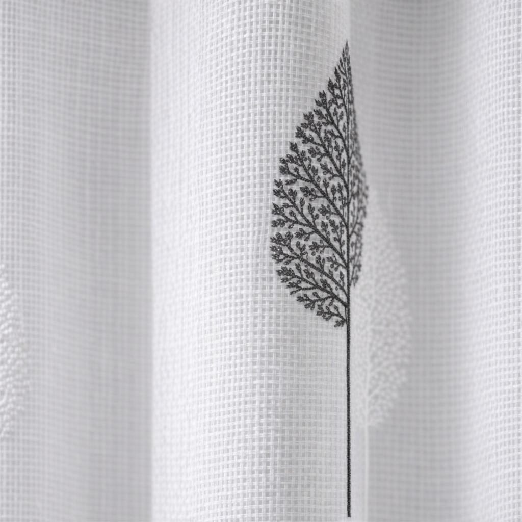 Double rideau avec voilage