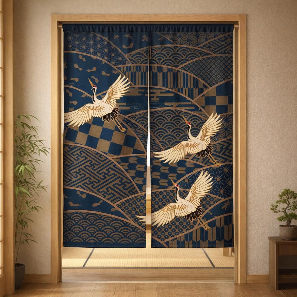 Dressing rideau japonais