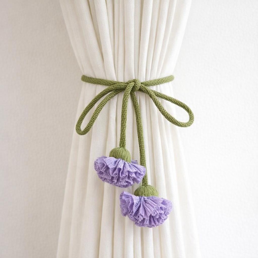 Embrasse rideau en tissu