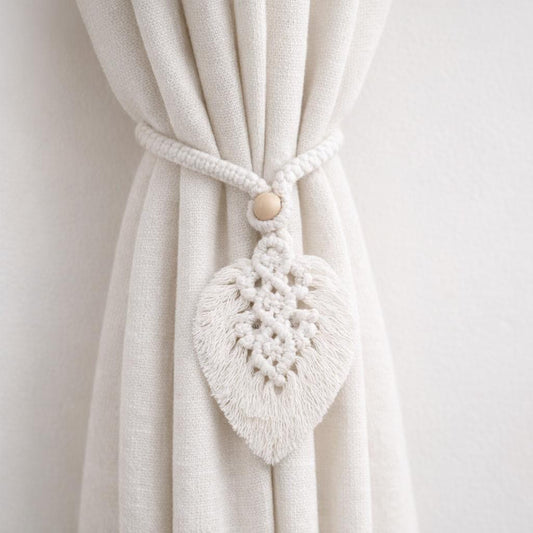 Embrasse rideau feuille