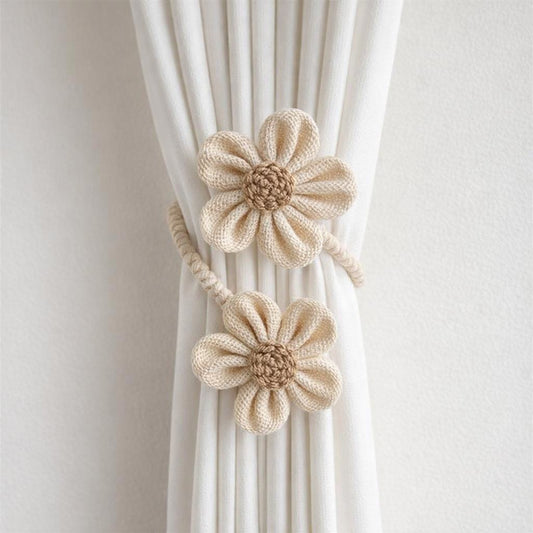 Embrasse rideau fleur