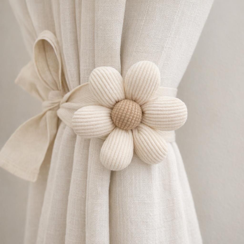 Embrasse rideau tissu