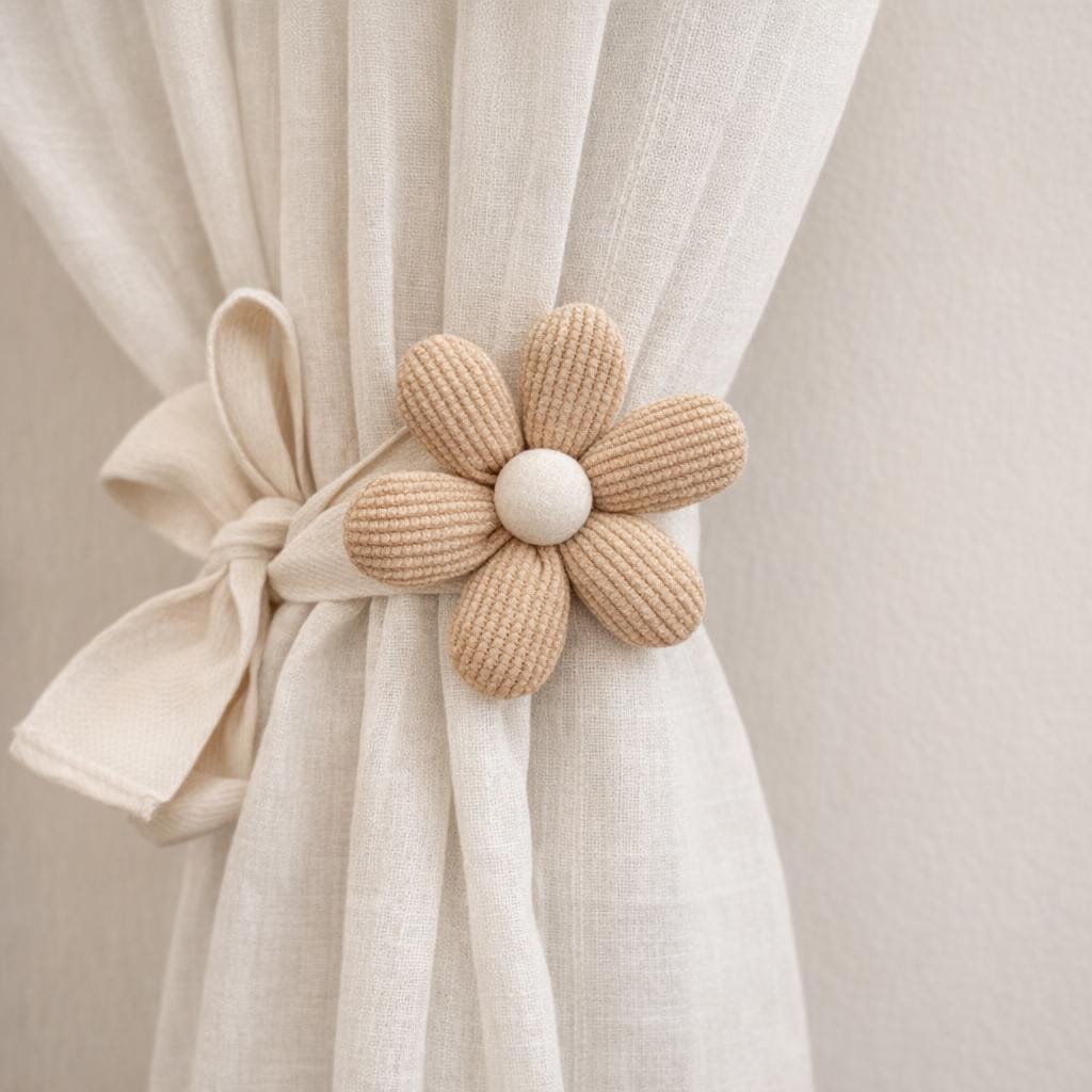 Embrasse rideau tissu