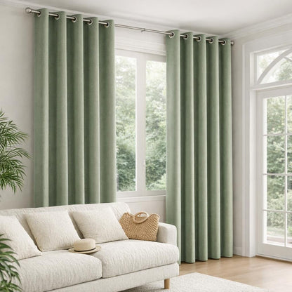 Grand rideau pour baie vitrée