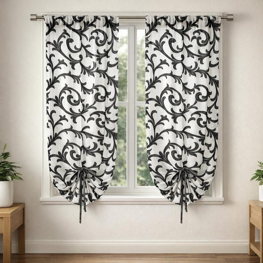 Petit rideau voilage