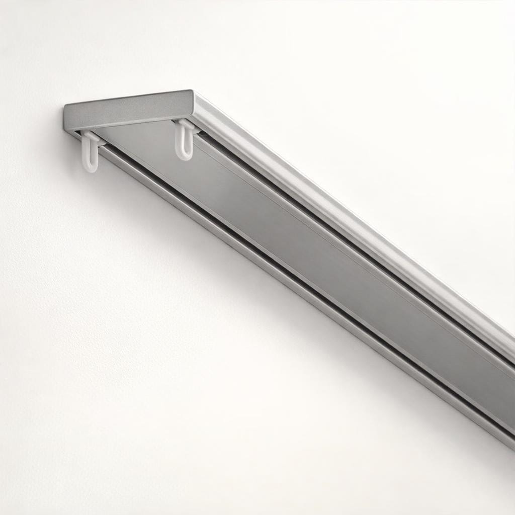 Rail double pour rideaux