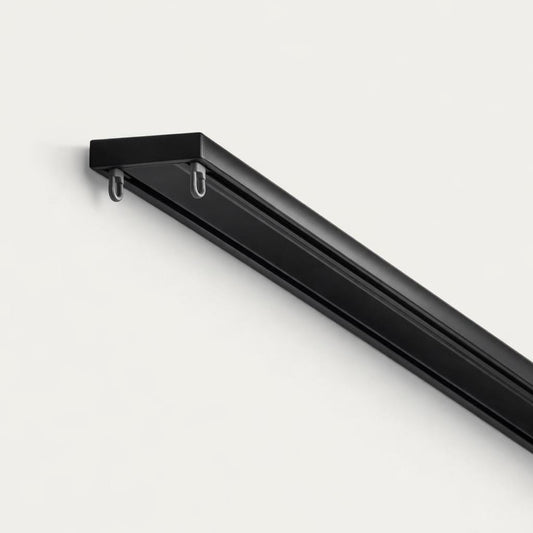 Rail double pour rideaux