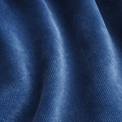 Rideau bleu velours