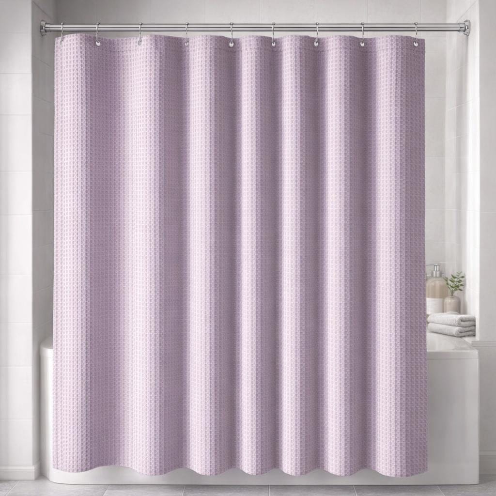 Rideau de douche en tissu