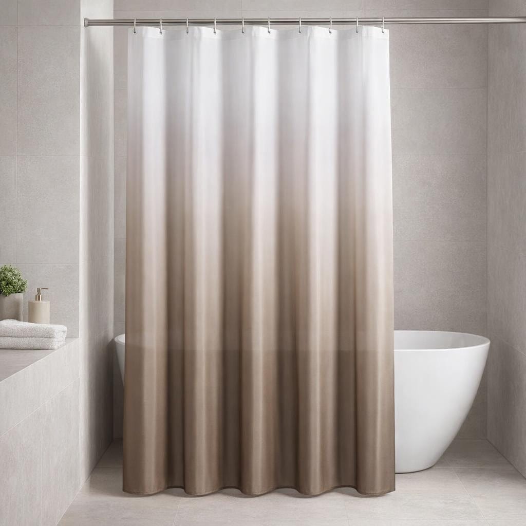 Rideau de douche pliable