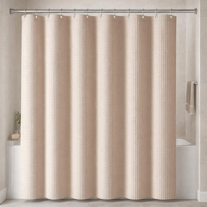 Rideau de douche rose