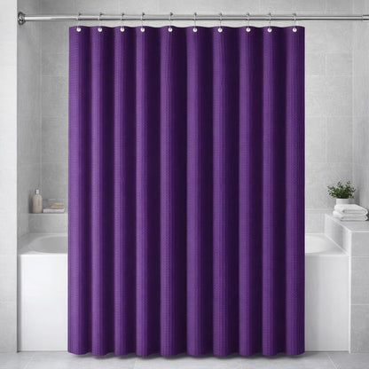 Rideau de douche violet