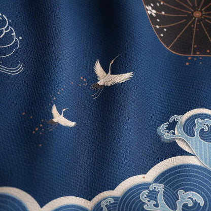 Rideau de porte japonais