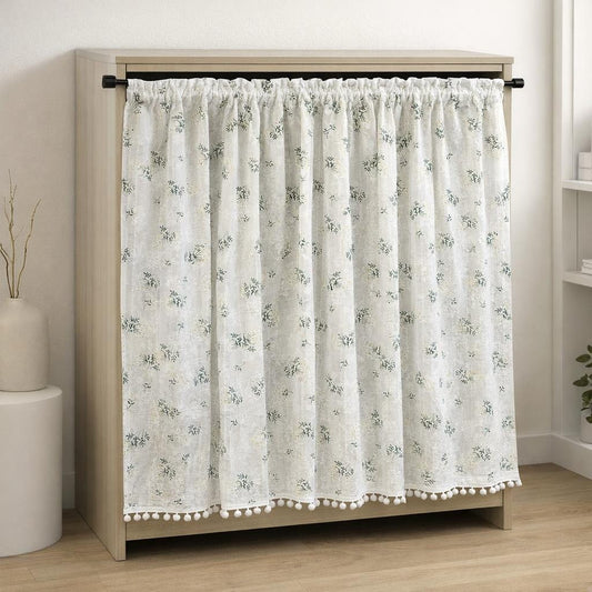 Rideau double gaze de coton