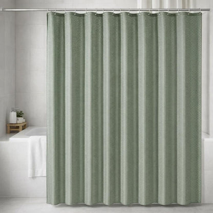 Rideau douche vert