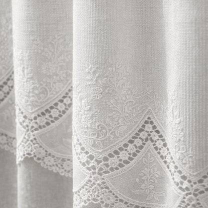 Rideau en gaze de coton