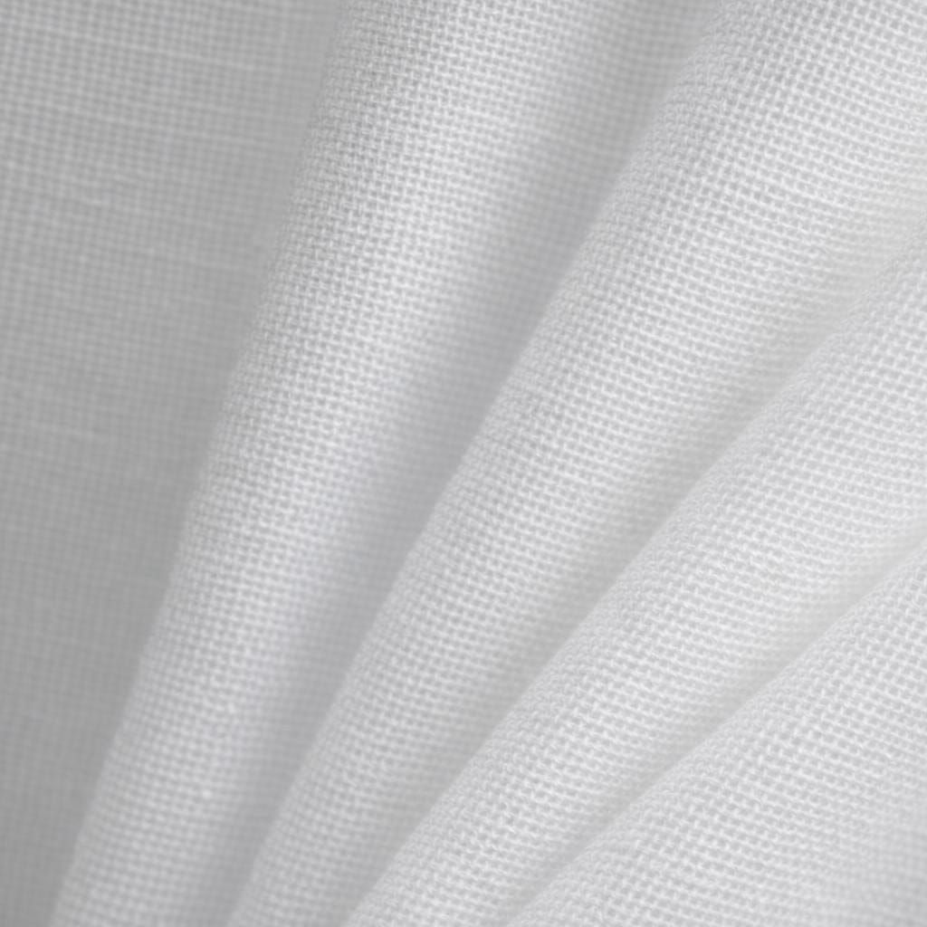 Rideau en velour blanc