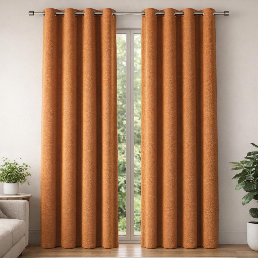 Rideau en velours epais