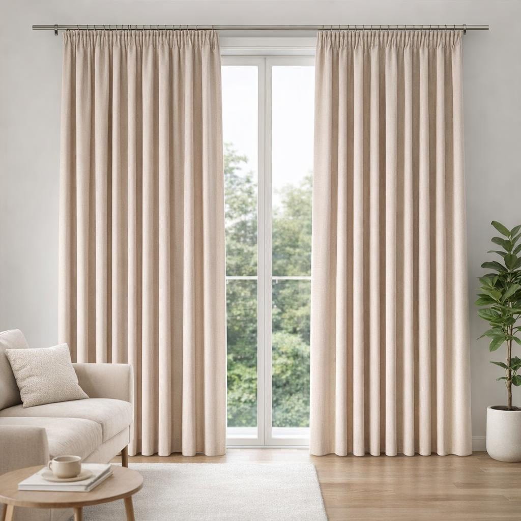 Rideau galon fronceur occultant