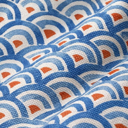 Rideau imprimé japonais