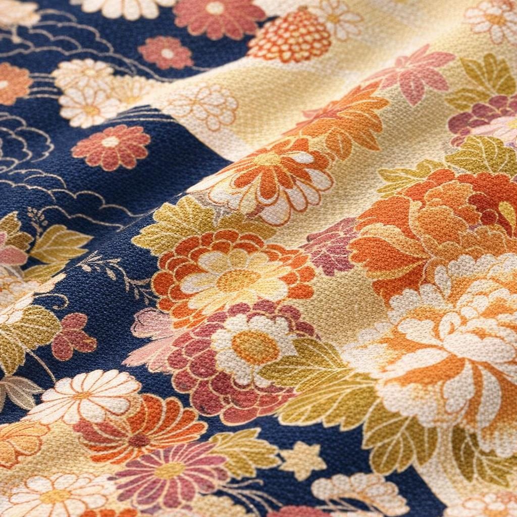 Rideau japonais court