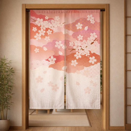 Rideau japonais en lin