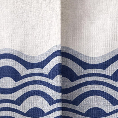 Rideau motif japonais