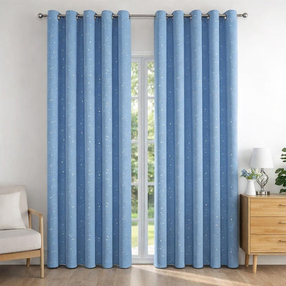 Rideau occultant à motif