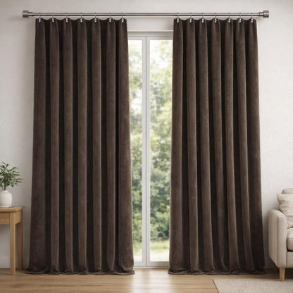 Rideau occultant velours