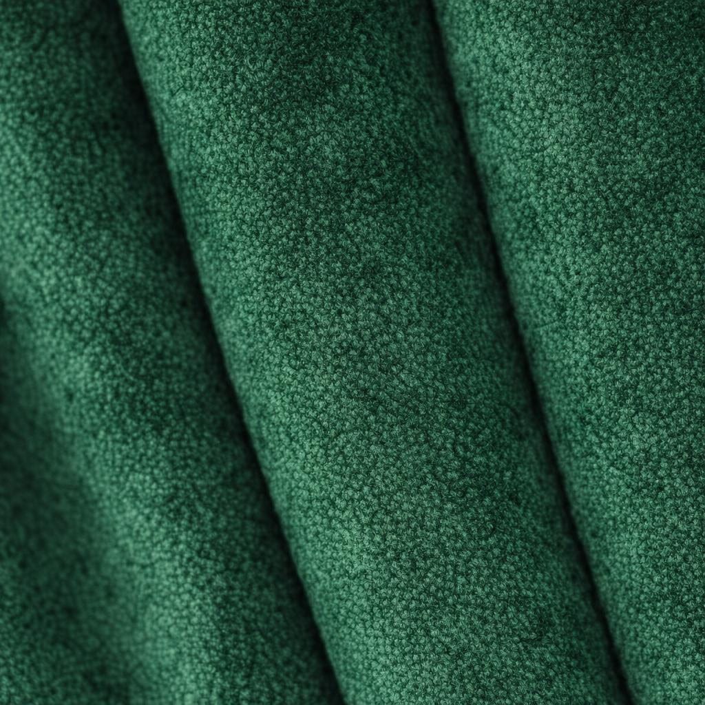 Rideau occultant velours vert