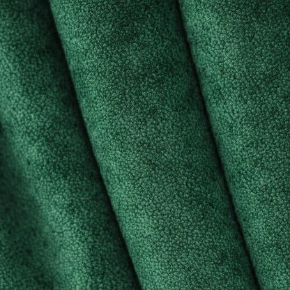 Rideau occultant velours vert