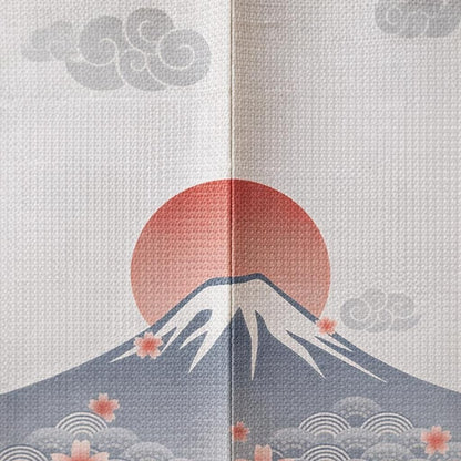 Rideau porte japonais