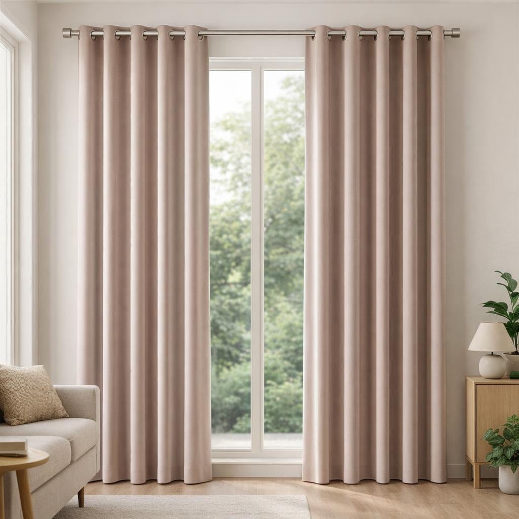 Rideau pour baie vitrée coulissante