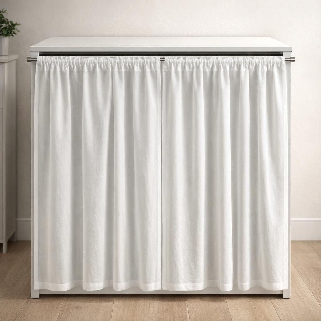 Rideau pour cacher placard