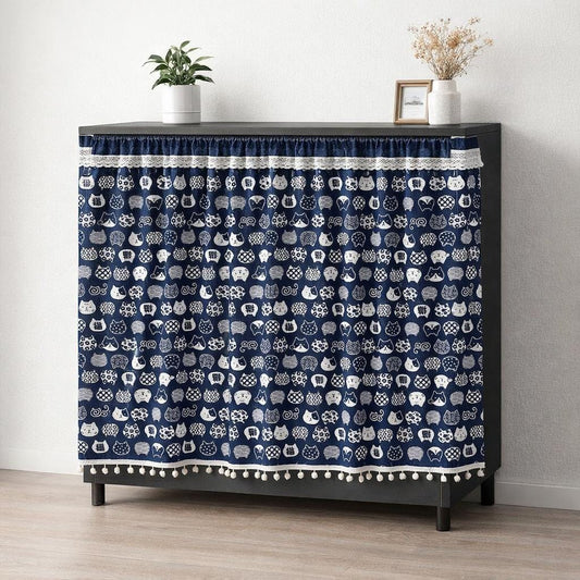 Rideau pour placard d'entrée