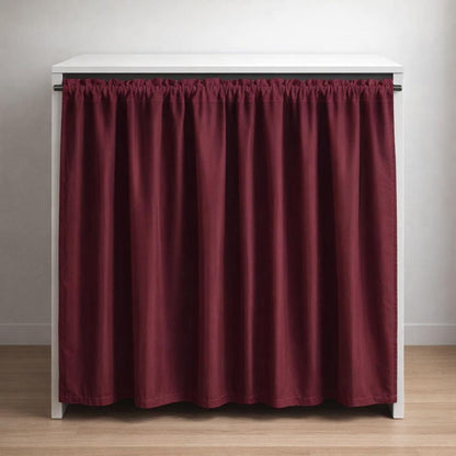 Rideau pour placard de cuisine