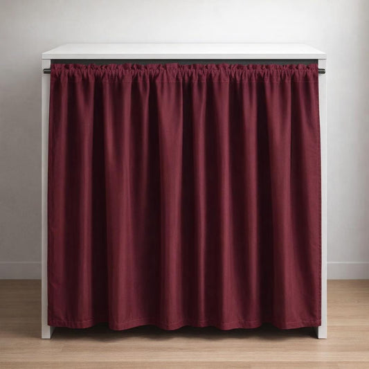 Rideau pour placard de cuisine