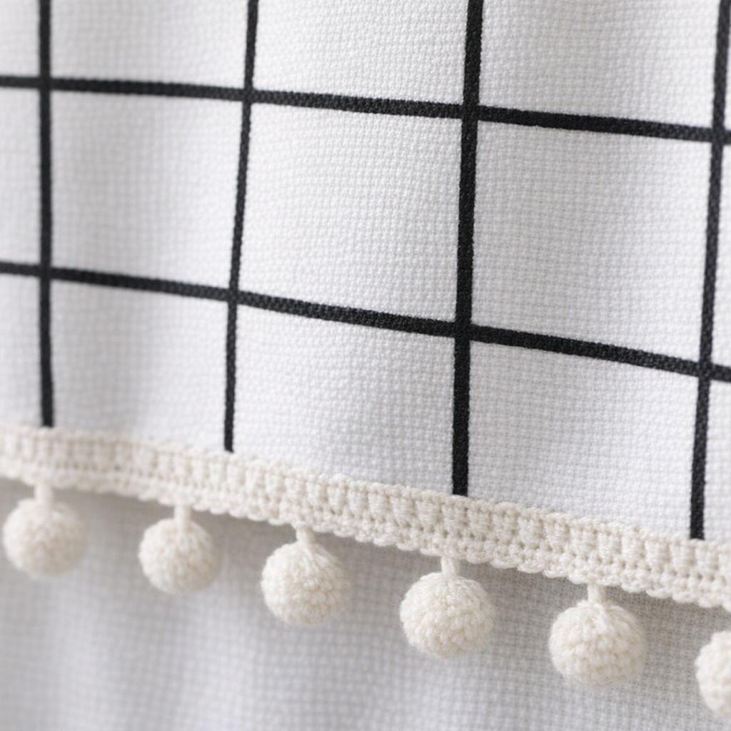 Rideau pour placard de salle de bain