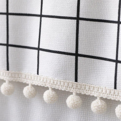 Rideau pour placard de salle de bain