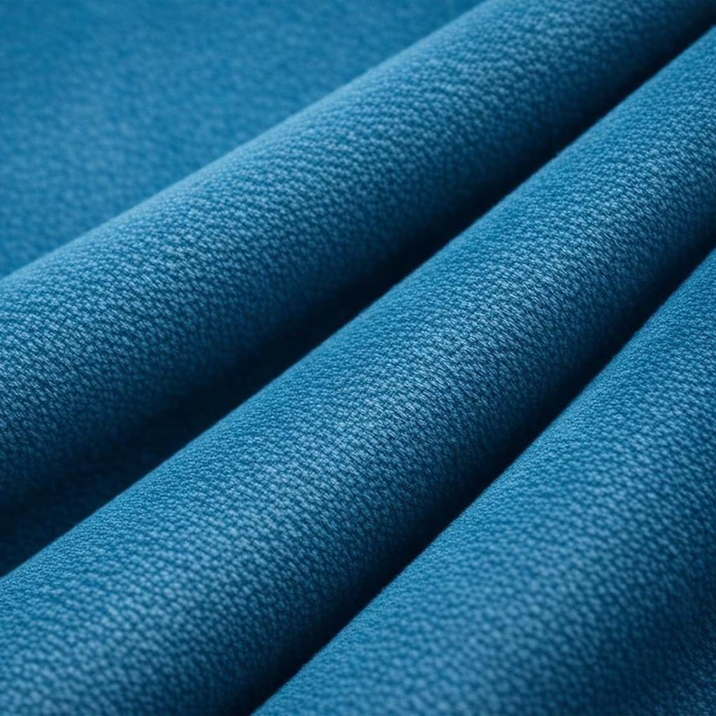 Rideau thermique bleu