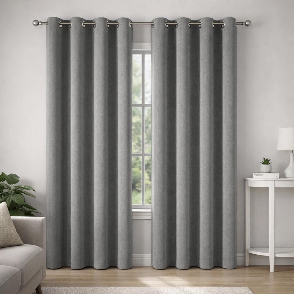 Rideau thermique gris