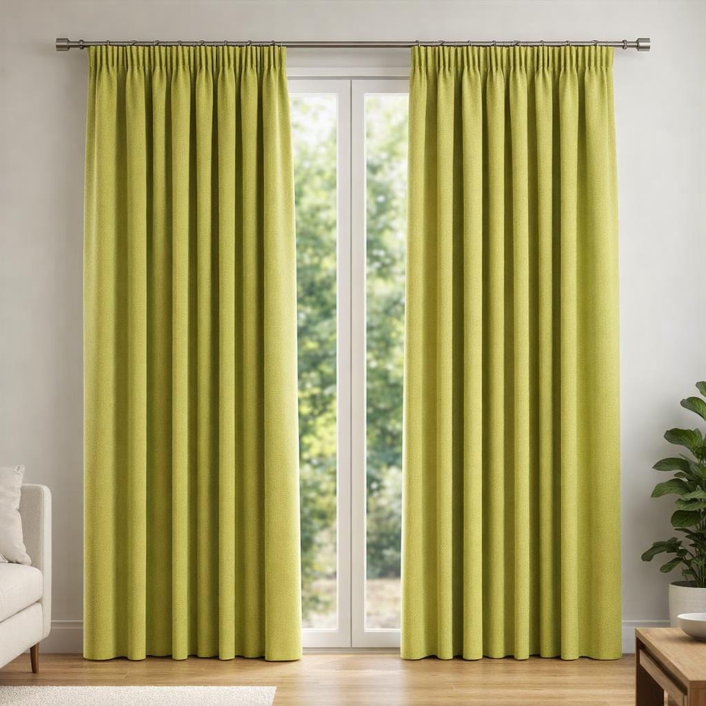 Rideau thermique jaune