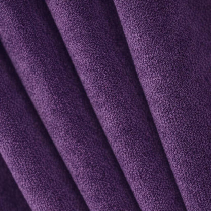 Rideau velour violet
