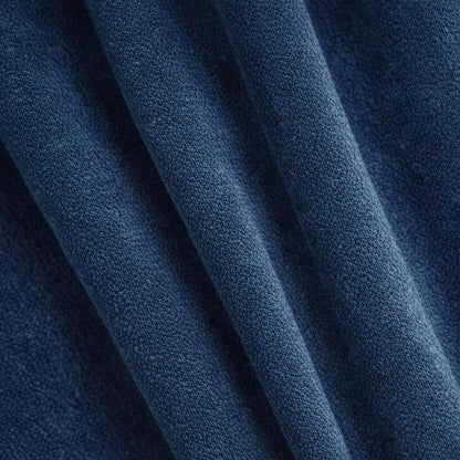 Rideau velours bleu nuit